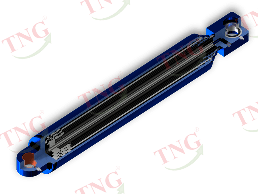 Xy lanh nhiều tầng TTDR-100
